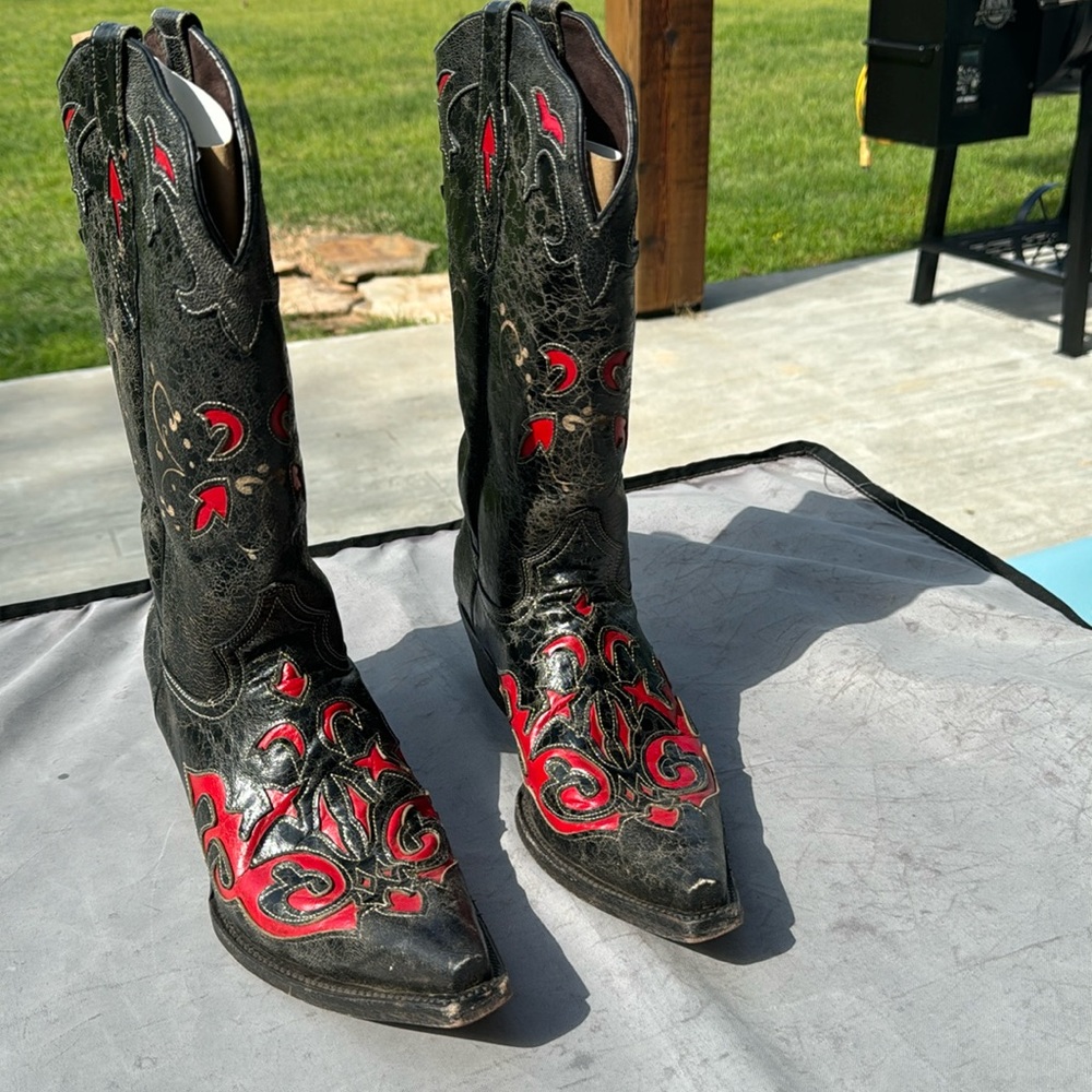Pecos bill Western boots size 8 1/2